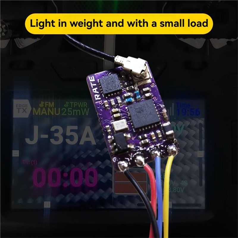 Fpv Drone Antenna - Uitstekende ELRS 2.4G Nano-ontvanger CRSF/SBUS 25-500