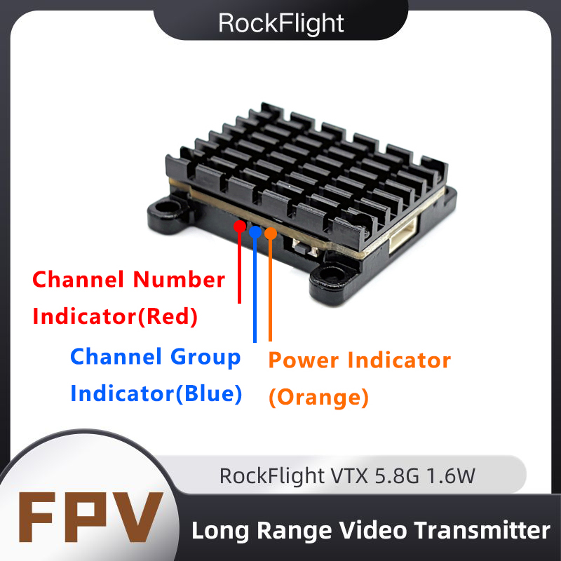RockFlight TX663 VTX 5.8G 48CH - Fpv Drone Receiver recensie en prijs
