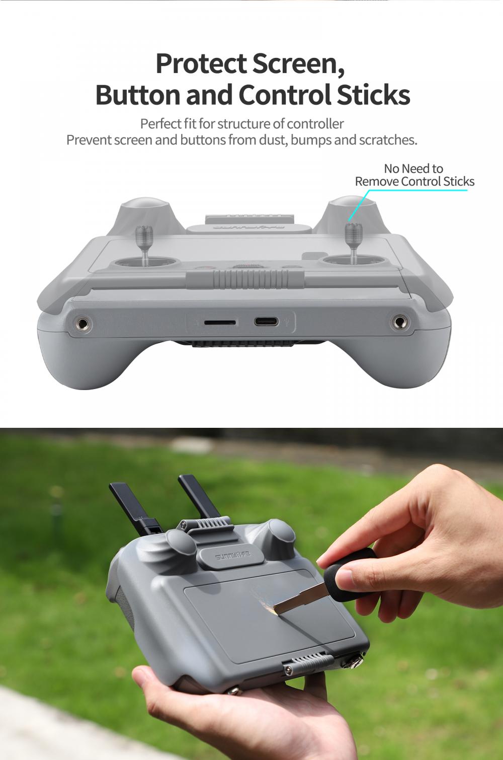 Scherm beschermhoes zonnescher - Dji Drone Mini 3 recensie en prijs